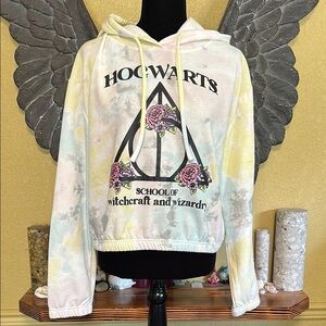 Harry Potter Hogwarts Pastel Tie Dye Hoodie